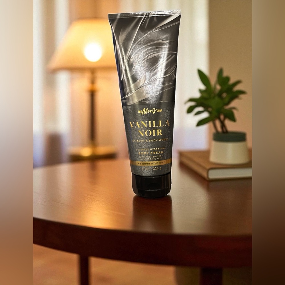 New Mens Body Cream Vanilla Noir